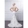 Kelly Braut Großhandel Sweatheart backless ärmellosen bodenlangen Meerjungfrau Stil prom Kleid / Hochzeitskleid